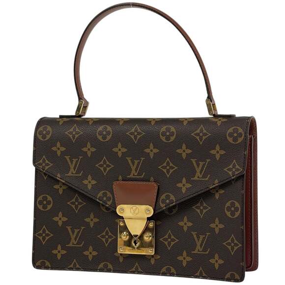 Louis Vuitton Concorde Monogram Brown Handbag M51190 Women's